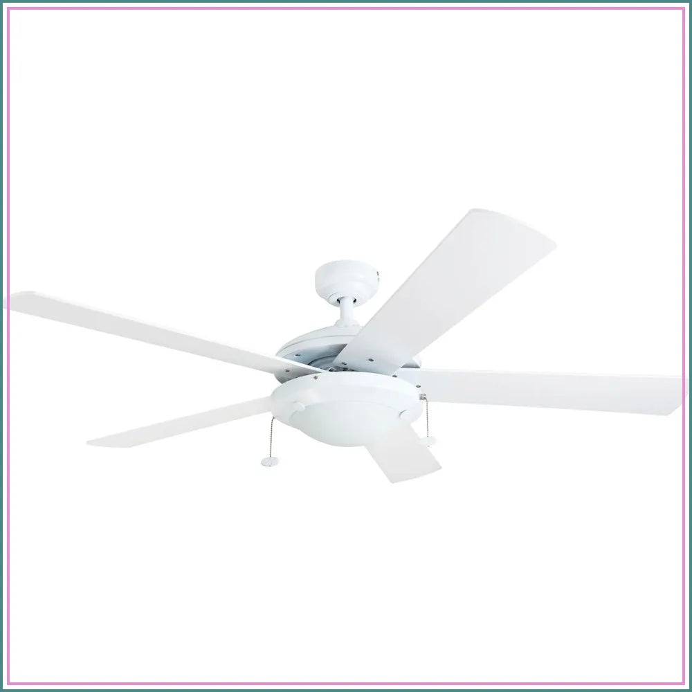 52 Inch Modern LED Ceiling Fan with Light