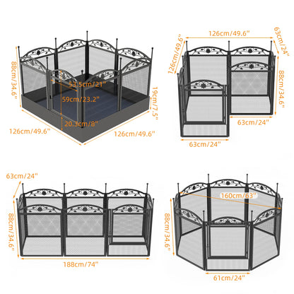 Heavy Duty Metal Dog Playpen