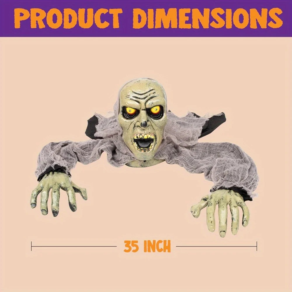 Halloween Groundbreaker Zombie with Sound and Flashing Eyes