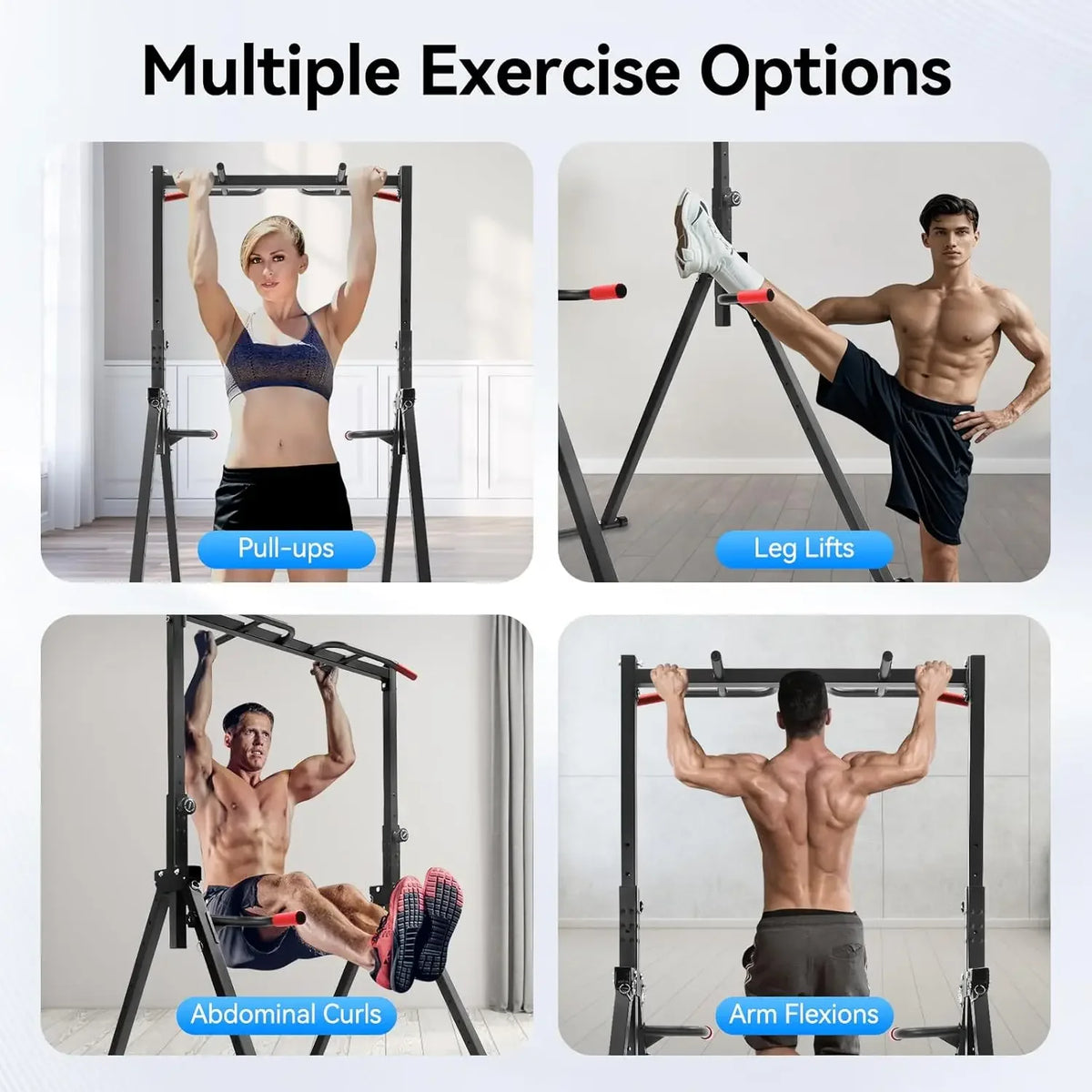 Pull Up Bar Power Tower Workout Station