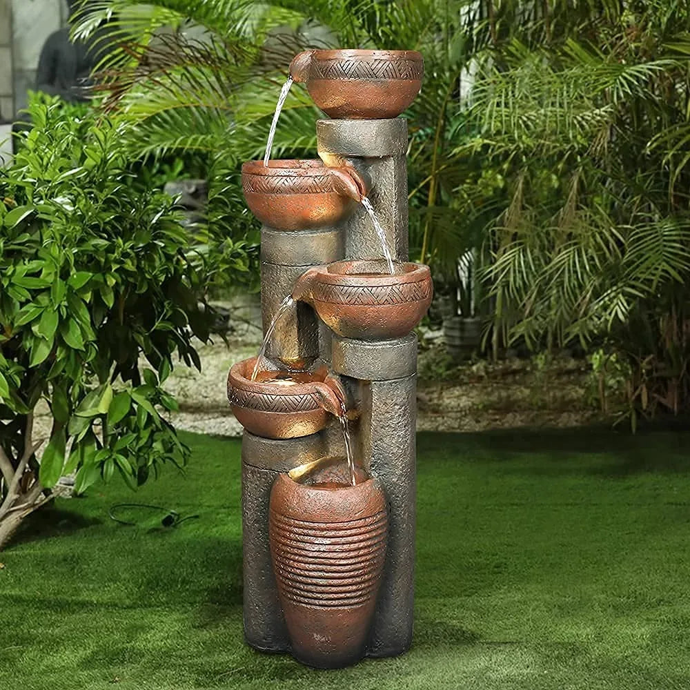 5 -Tier Outdoor Water Fountain