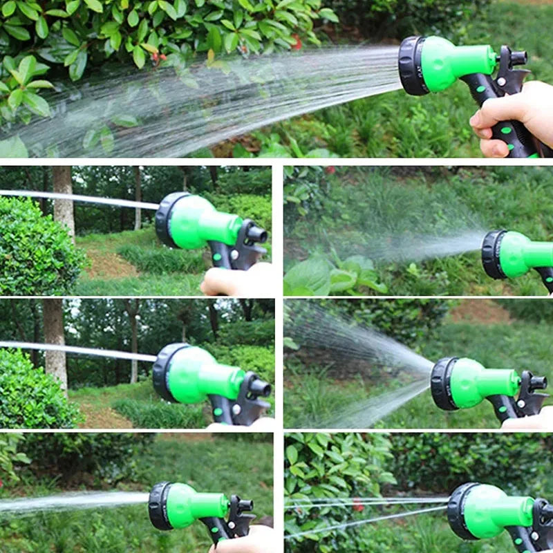 Expandable High-Pressure Magic Hose With 7 Spray Patterns