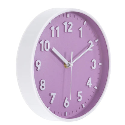 3D Number Quartz Silent Non-Ticking Wall Clock