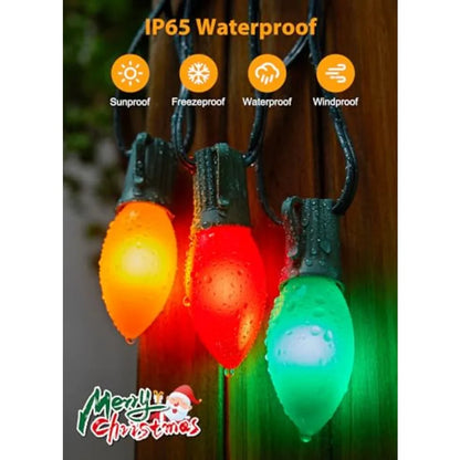 200 Foot Vintage String Lights for Holiday Decorations