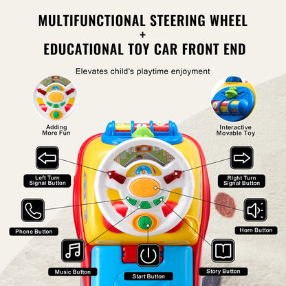 SucceBuy Toddler Ride On Push Car