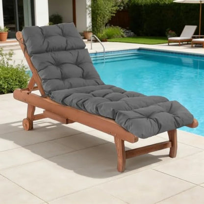 Outdoor Waterproof Chaise Lounge Cushions