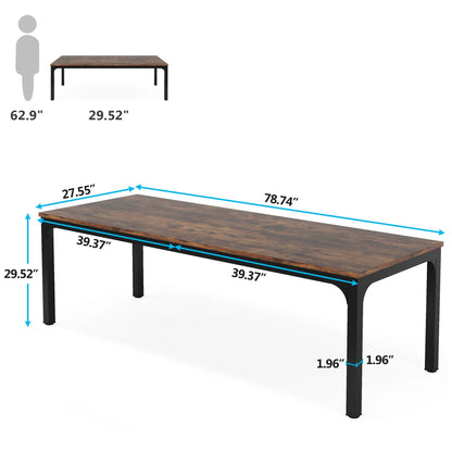 Tribesigns 78.7 Inches Extra Long Computer Workstation