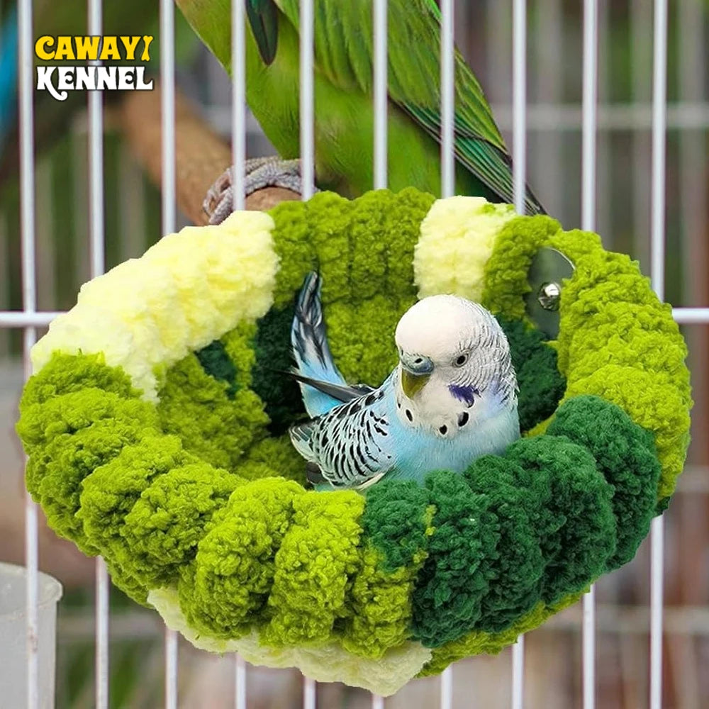 Warm Cozy Round Bird Bed