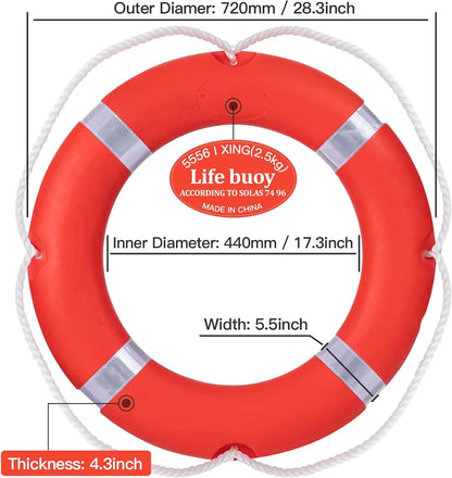Boat Safety Throw Ring Set