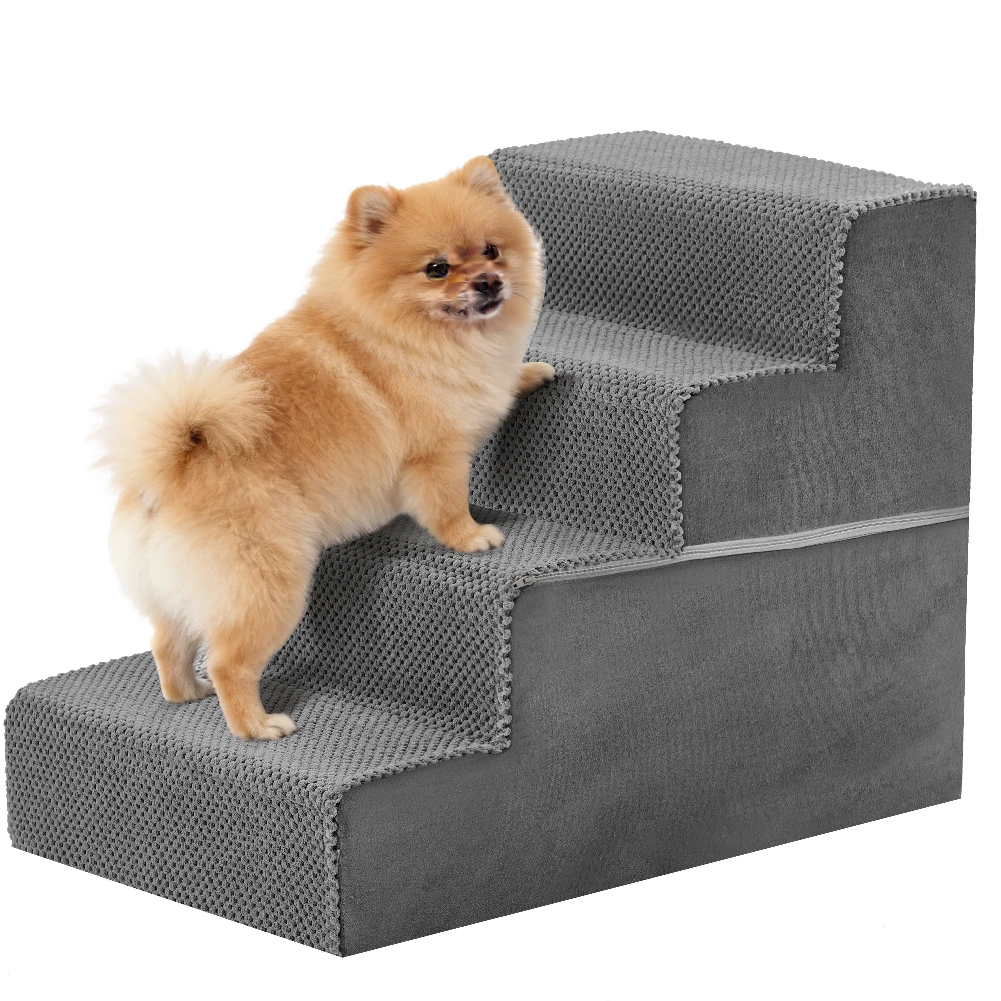 JHK 3-5 Step Foam Dog Stairs