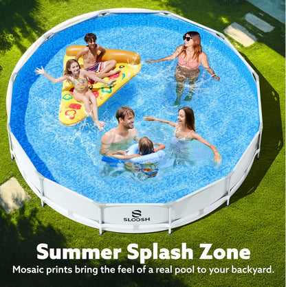 JOYFY Round Above Ground Pool