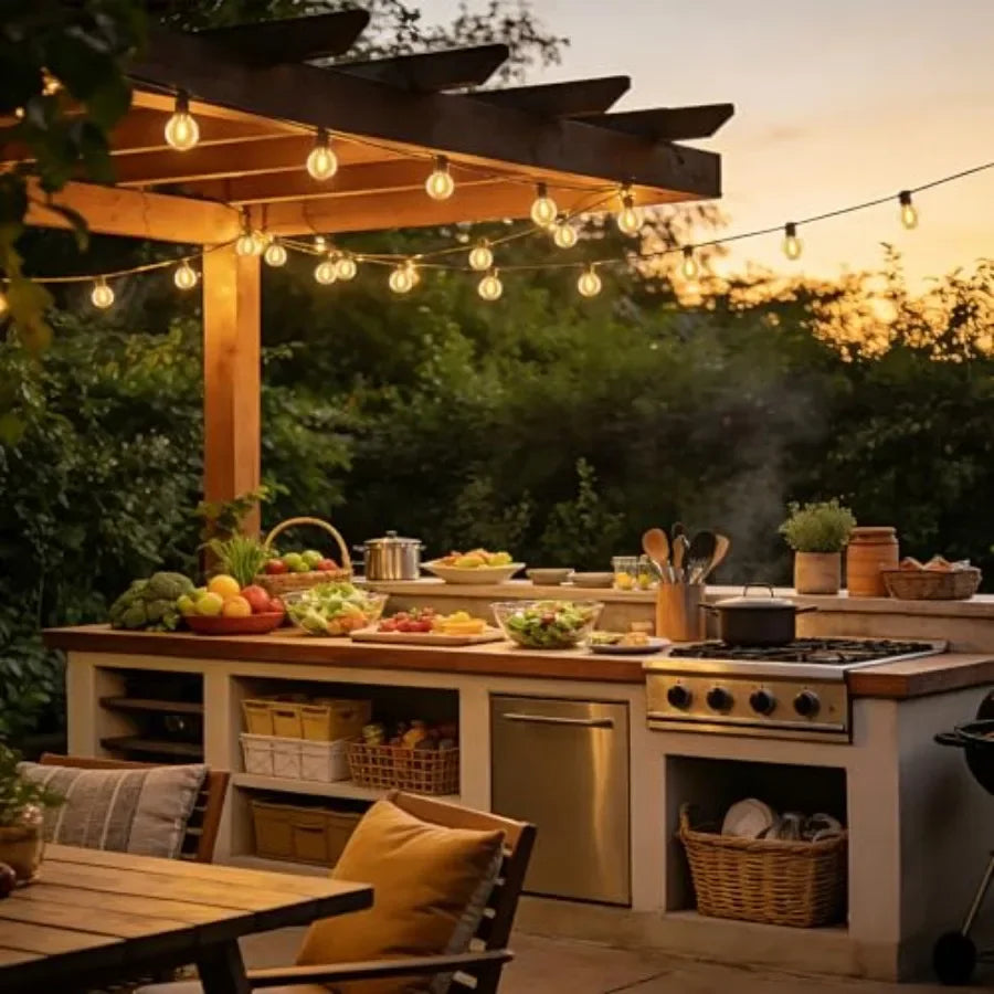 Waterproof Outdoor LED String Lights