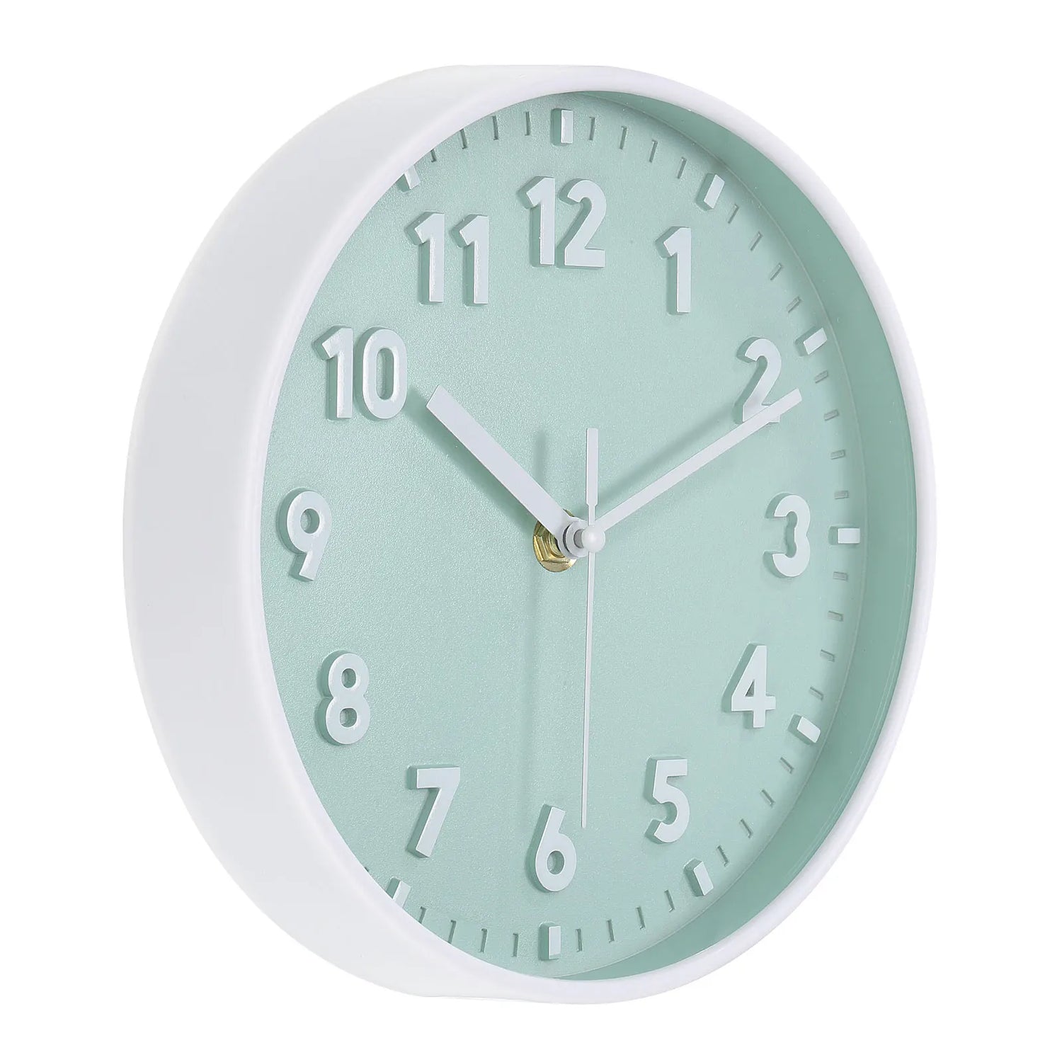3D Number Quartz Silent Non-Ticking Wall Clock