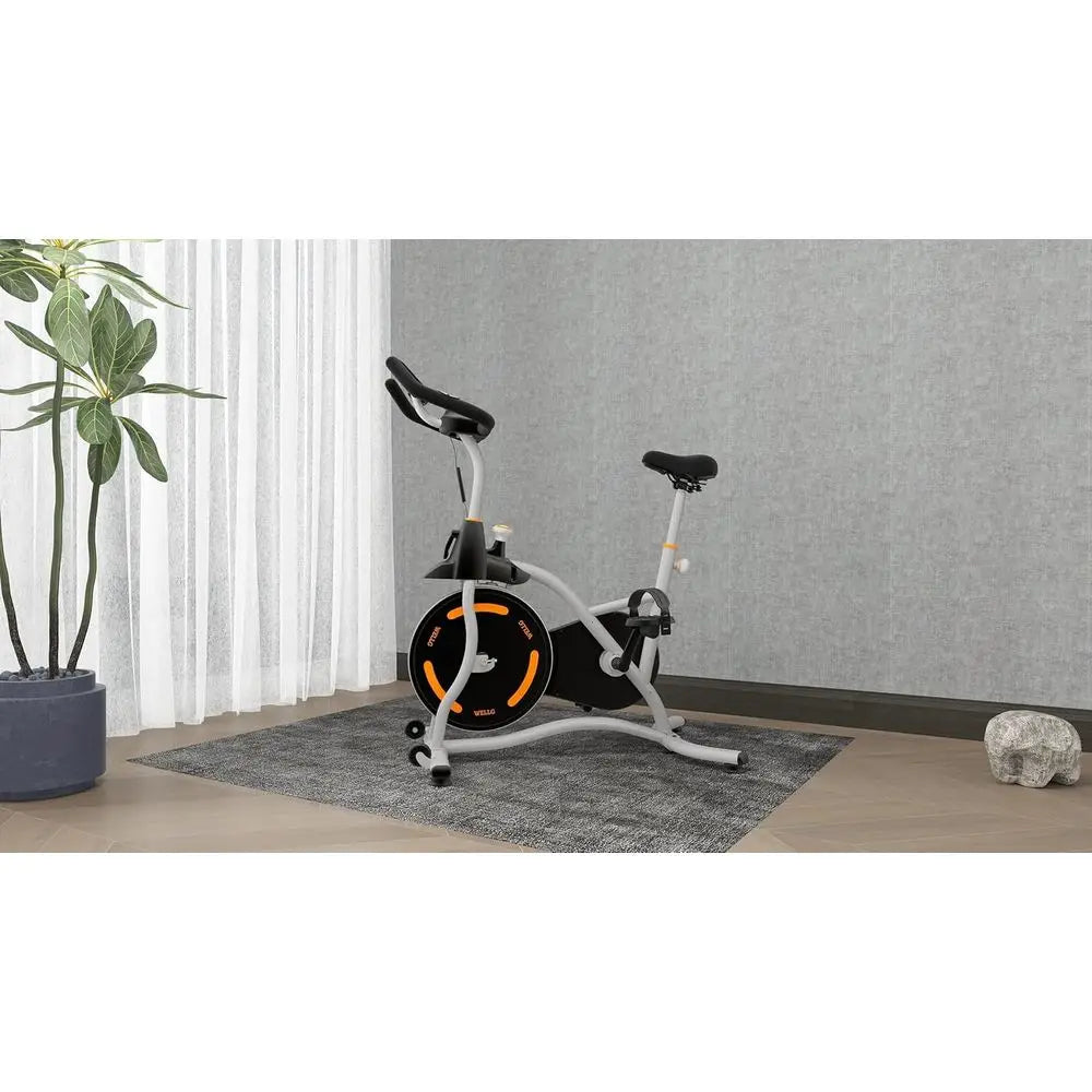 Indoor Stationary Exercise Bike with Digital Display