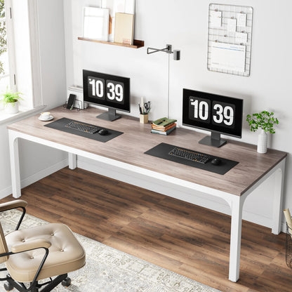 Tribesigns 78.7 Inches Extra Long Computer Workstation