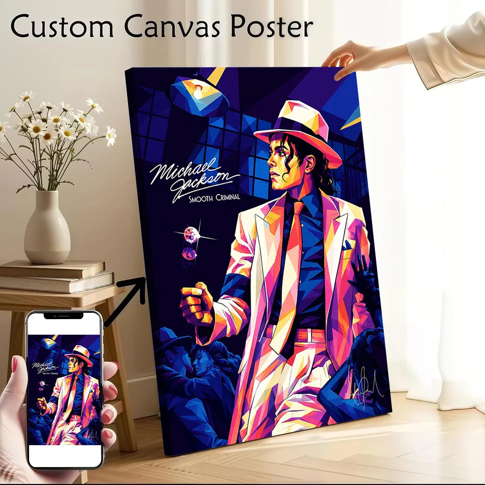 Michael Jackson Pop Art Wall Art