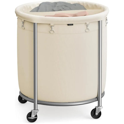 63.5 Gallon Heavy Duty Laundry Basket with Wheels