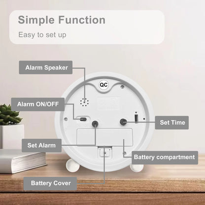 Rainbow Alarm Clock Perfect for Beginner Time Tellers