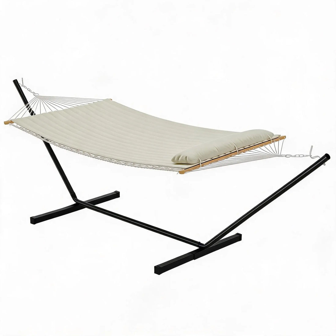 2 Person Heavy Duty Double Hammock with Stand