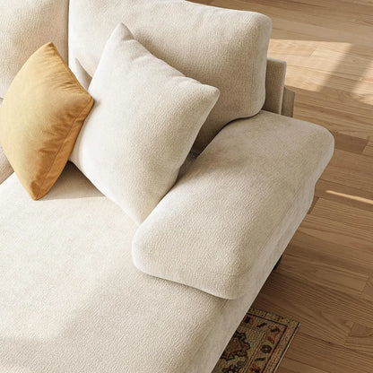 112 Inch Sleeper Sofa with Pull Out Couch Bed