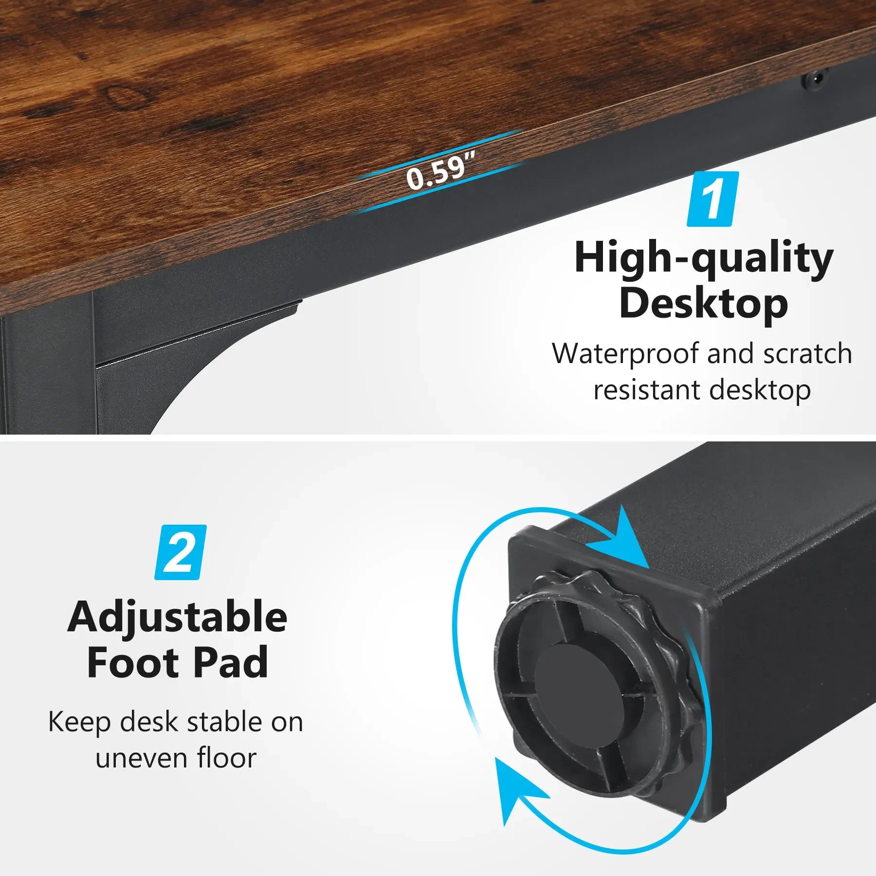 Tribesigns 78.7 Inches Extra Long Computer Workstation