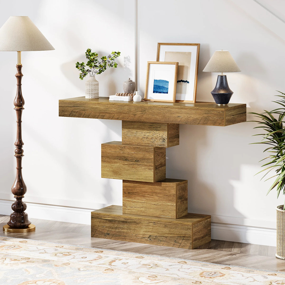 Tribesigns 42.5" Farmhouse Console Table
