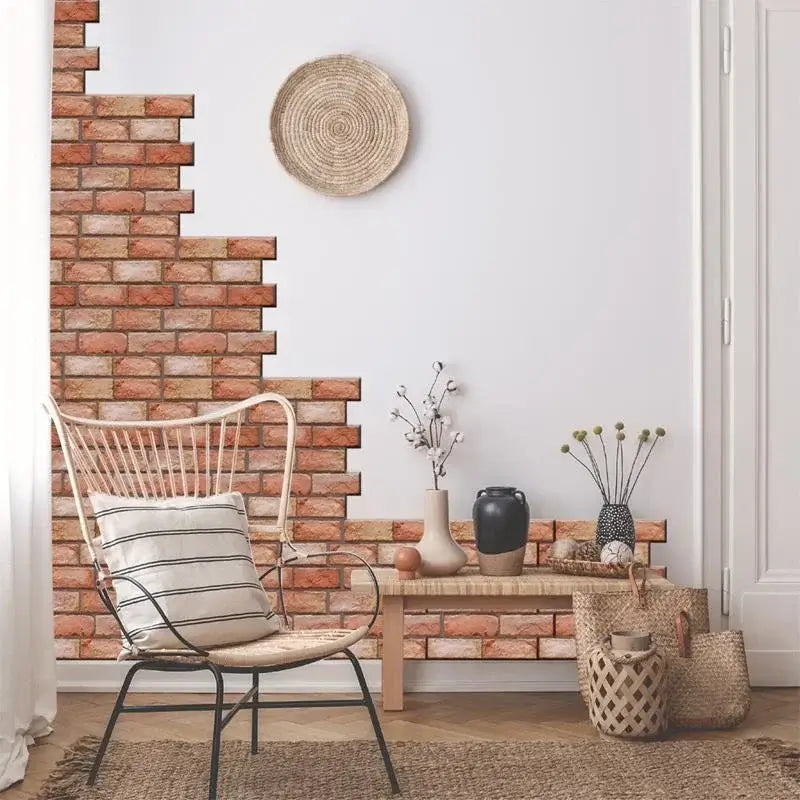 3D Imitation Self-Adhesive Brick Wall Stickers