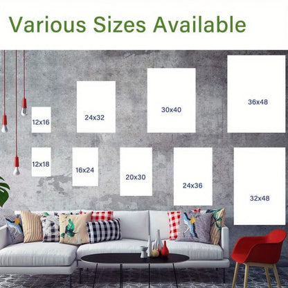 Rustic Farmhouse Canvas Wall Art