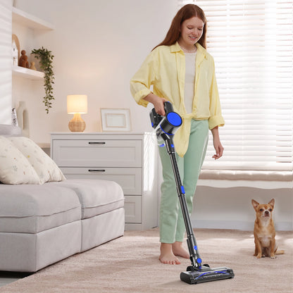 JHK Lightweight Cordless Vacuum Cleaner with Flexible Extendable Pole