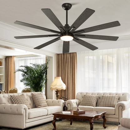 Modern Ceiling Fan with LED Lights and Remote Control