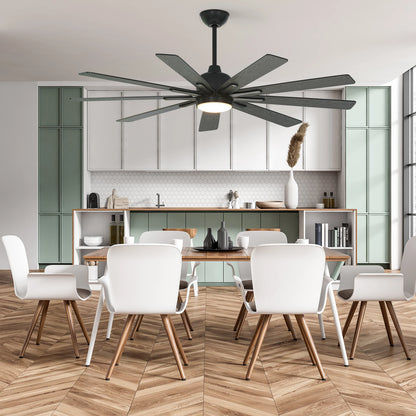 Modern Ceiling Fan with LED Lights and Remote Control