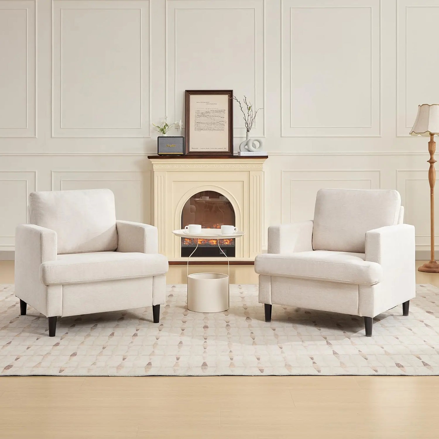 Modern Deep Seat Accent Chair