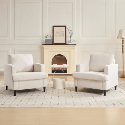 Modern Deep Seat Accent Chair
