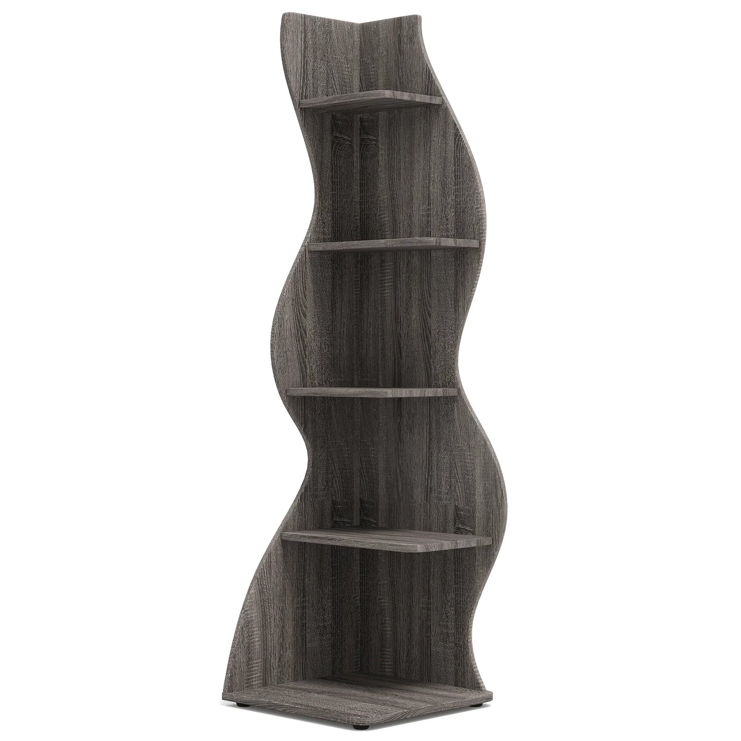 Tribesigns Modern 5-Tier Corner Shelf