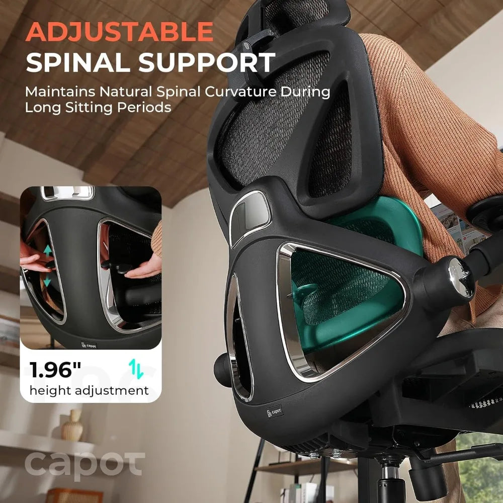 Ergonomic Mesh Office Chair with Adjustable Lumbar Support