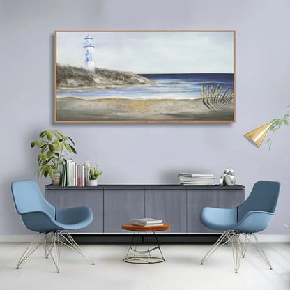 Modern Beautiful Coastal Scene Wall Art