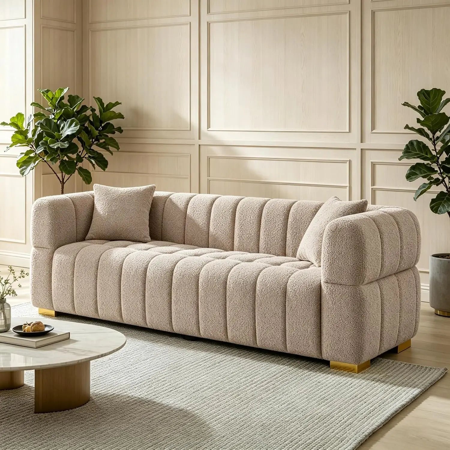 90.94” Modern Cloud Sofa