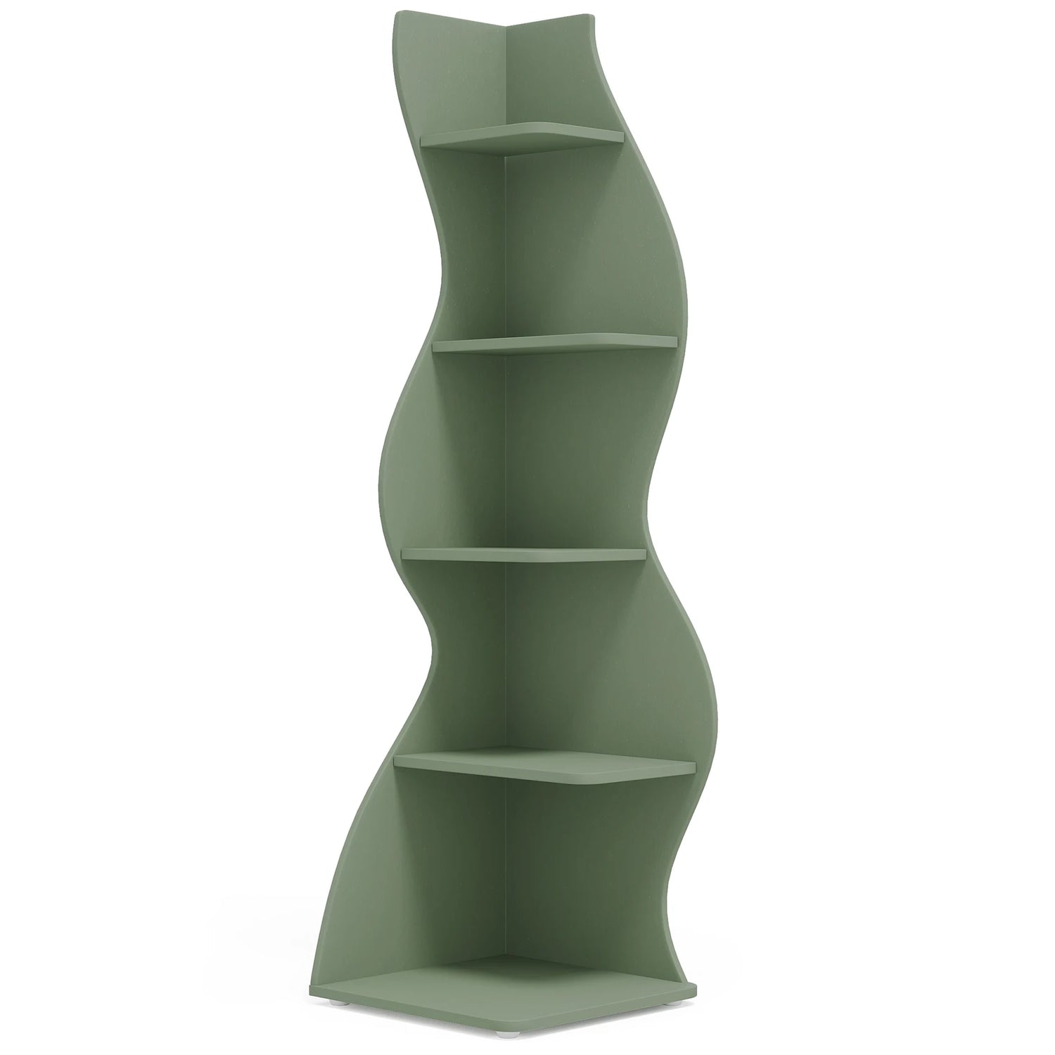 Tribesigns Modern 5-Tier Corner Shelf