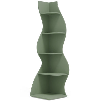 Tribesigns Modern 5-Tier Corner Shelf