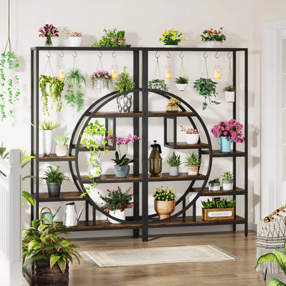 LITTLE TREE 70.9 Inch 7 Tier Indoor Plant Stand