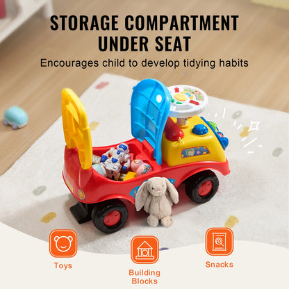 SucceBuy Toddler Ride On Push Car