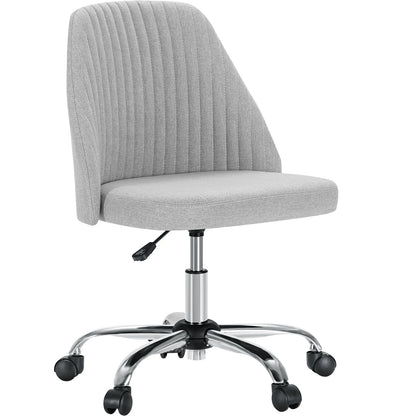 JHK Armless Small Desk Office Chair