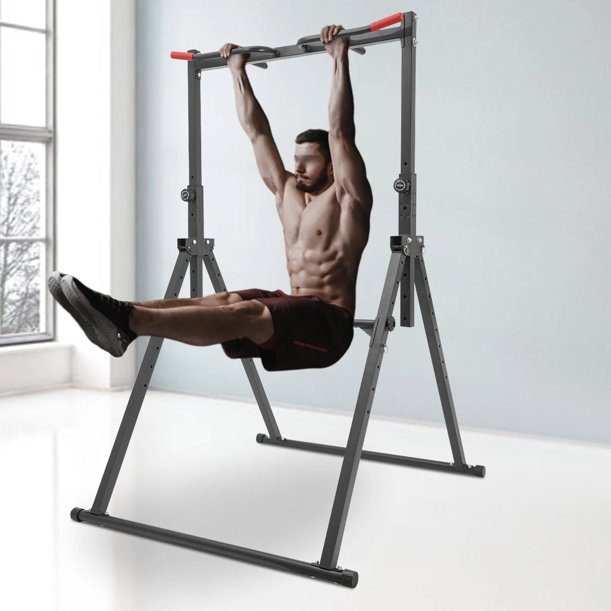 Pull Up Bar Power Tower Workout Station