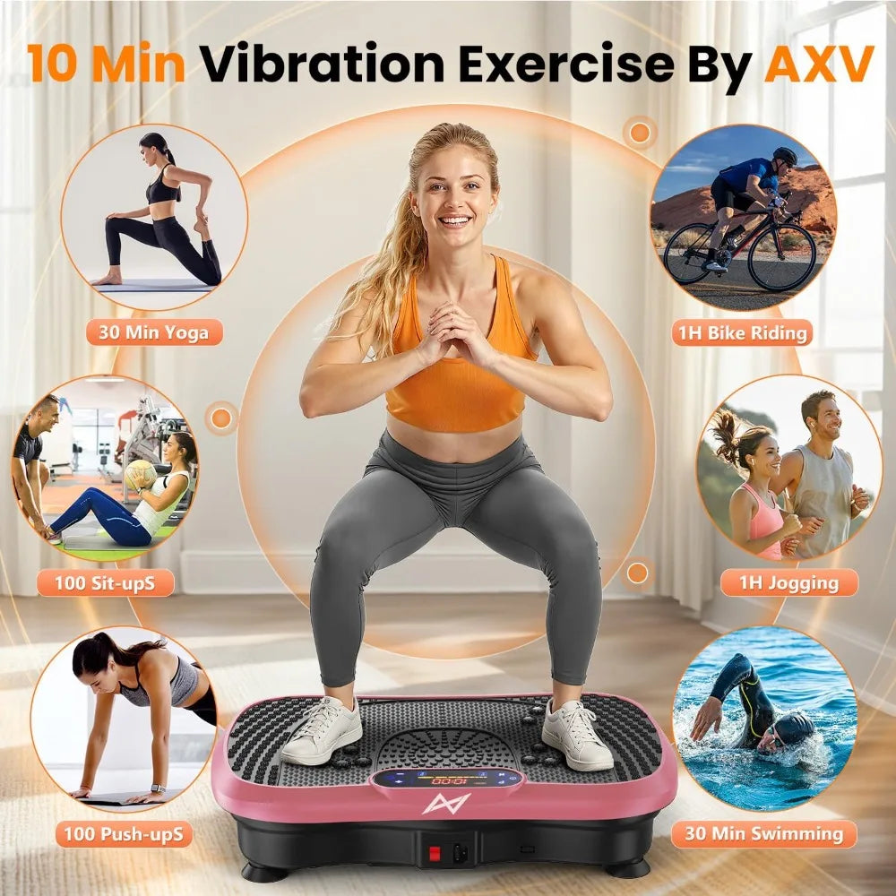 AXV Vibration Fitness Platform Exercise Machine