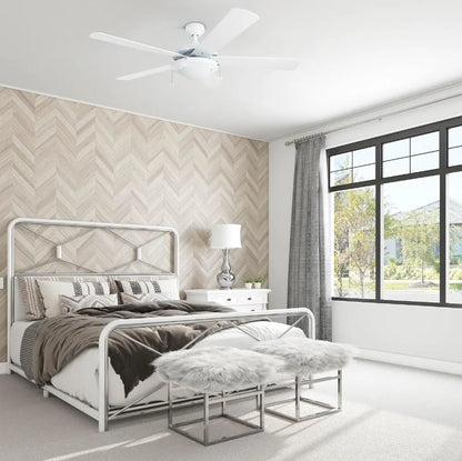 52 Inch Modern LED Ceiling Fan with Light