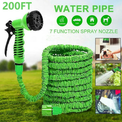 Expandable High-Pressure Magic Hose With 7 Spray Patterns