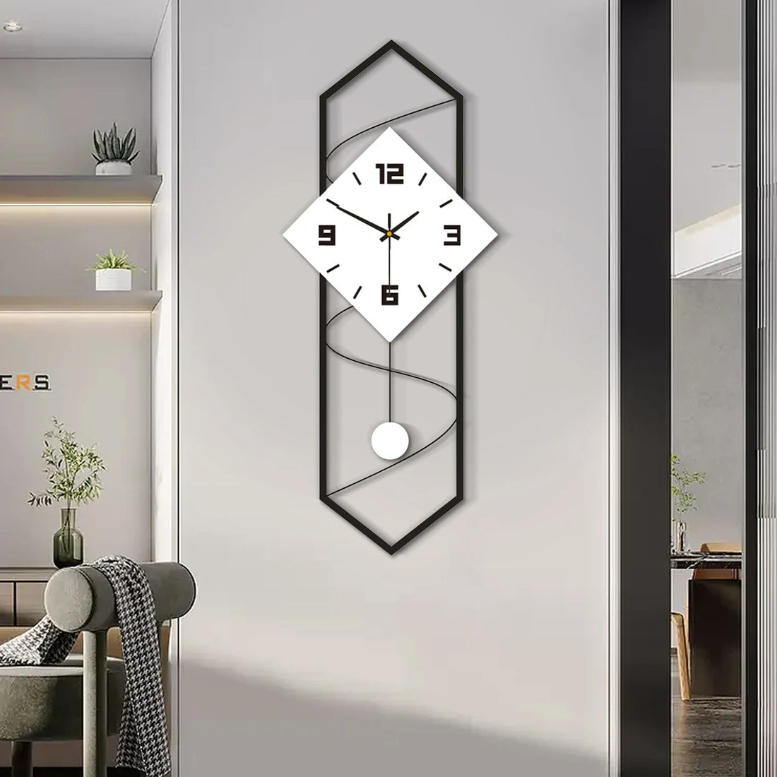 Modern Artistic Silent Wall Clock