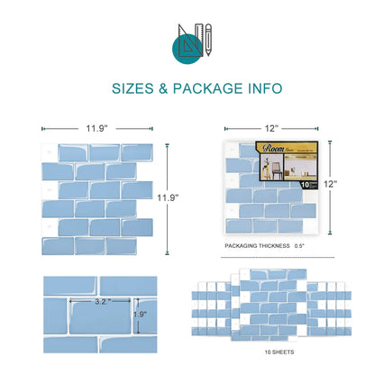 Peel and Stick Backsplash Tiles