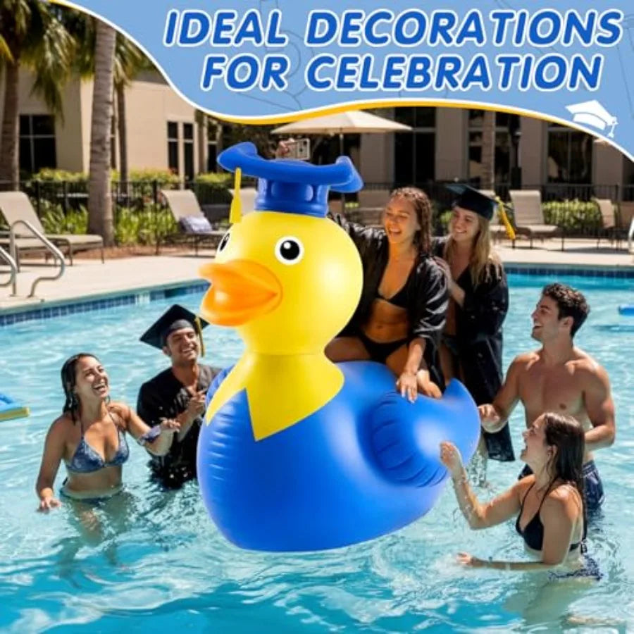 5 Foot Giant Graduation Duck Inflatable Decoration