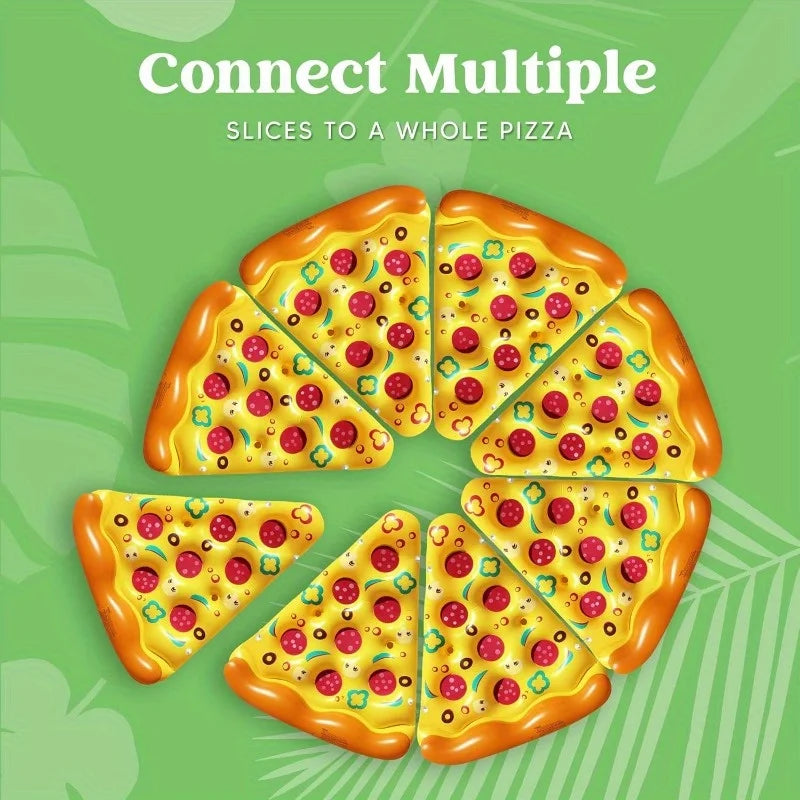 JOYFY Giant Inflatable Pizza Slice Pool Float